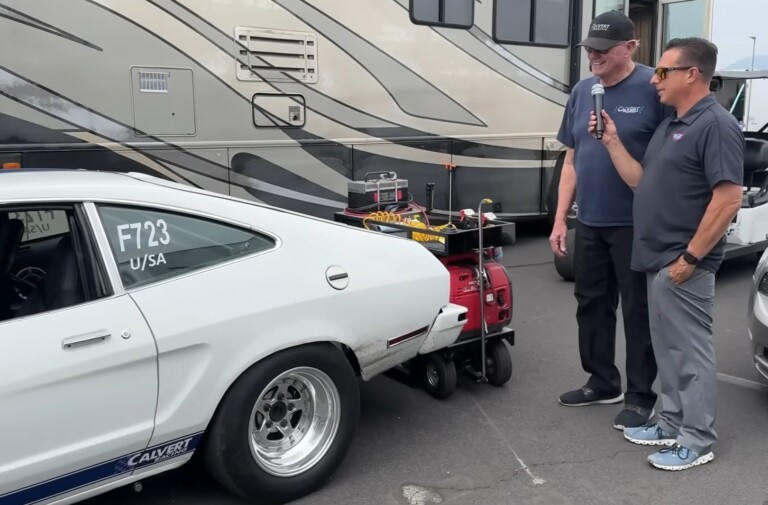 Paul Calvert’s 1977 Mustang II NHRA Racer Commands ’Attention’