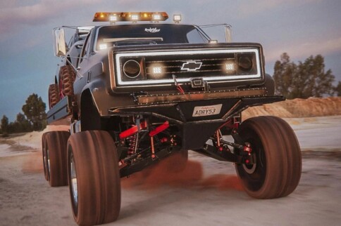 Wild Digital Car Renderings: Monster C70 6x6 Off-Road Hauler