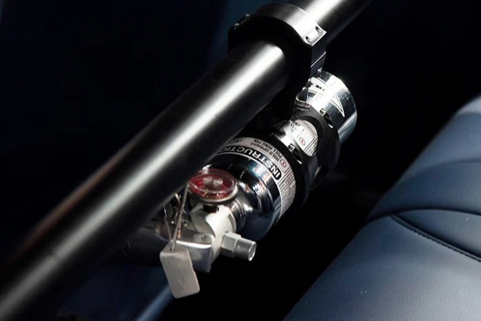 Eddie Motorsports’ Safe And Stylish CNC Fire Extinguisher Bracket