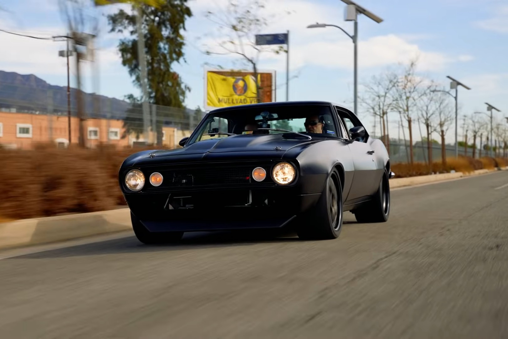 Veteran’s Insane Matte Black 1967 Chevy Camaro Features LT5 Power!