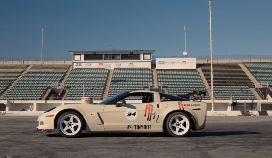 NASCAR's Jesse Iwuji And His Chevrolet Corvette Z06 Drift Car