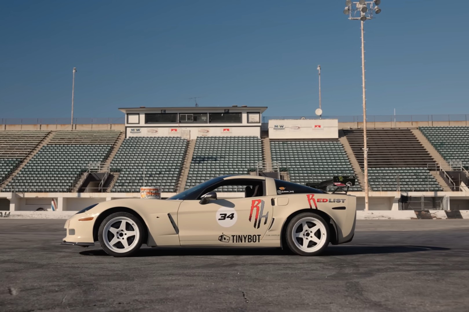 NASCAR’s Jesse Iwuji And His Chevrolet Corvette Z06 Drift Car