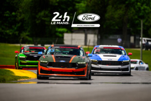 Celebrity Drivers Saddle Up To Race Le Mans Circuit In Dark Horse Rs