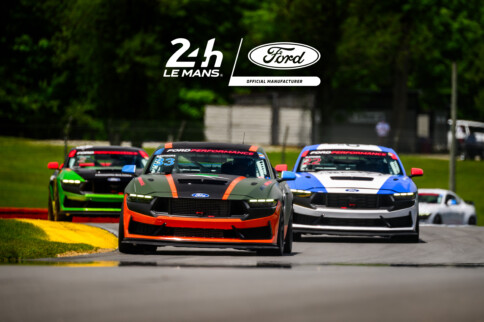 Celebrity Drivers Saddle Up To Race Le Mans Circuit In Dark Horse Rs