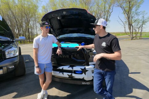 Full Send Diesel Builds A Wild Ram MegaCab Cummins Diesel Hoonitruck
