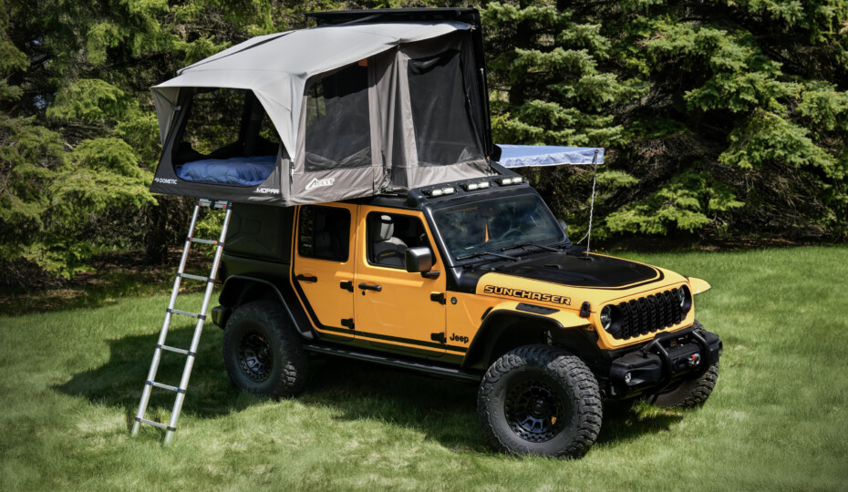 Overland Smarter: Jeep Unveils Sleek ARTT Tent Concept