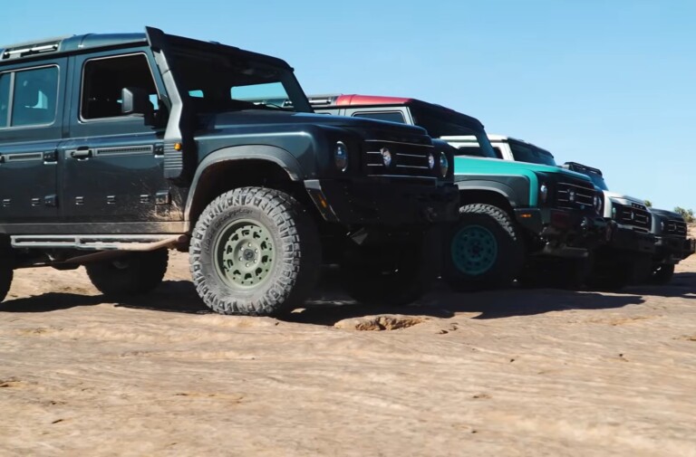 OWL Off-Road Tests A Fleet Of Ineos Grenadiers On The Trails Of Moab