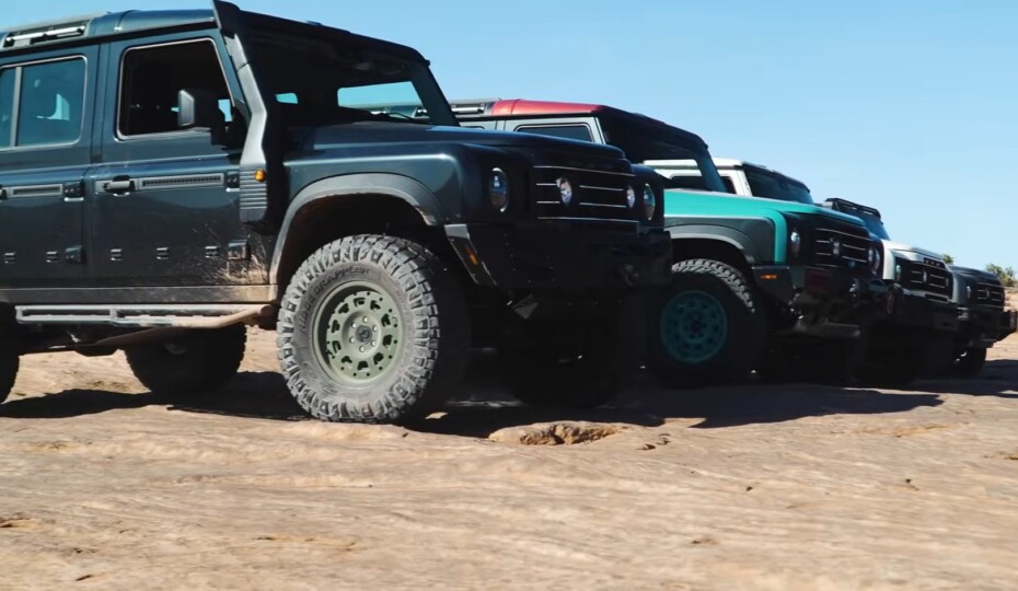 OWL Off-Road Tests A Fleet Of Ineos Grenadiers On The Trails Of Moab
