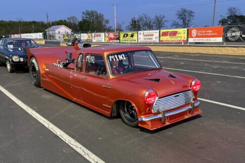This Radical 1961 Mini Cooper Is Door Car Meets Dragster