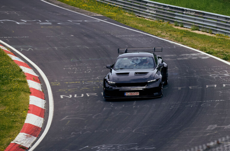 Watch The Mustang GTD Outrun Itself Around The Nürburgring