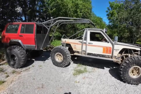 BleepinJeep Builds A Wild Off-Road Gooseneck Trailer