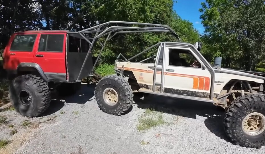 BleepinJeep Builds A Wild Off-Road Gooseneck Trailer