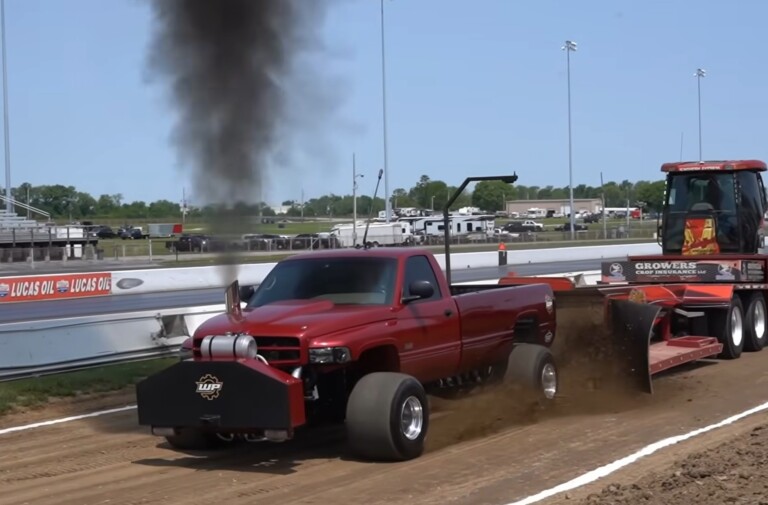 Diesel Meets the Gridiron: NFL Lineman Dalton Tucker's Pulling Beast