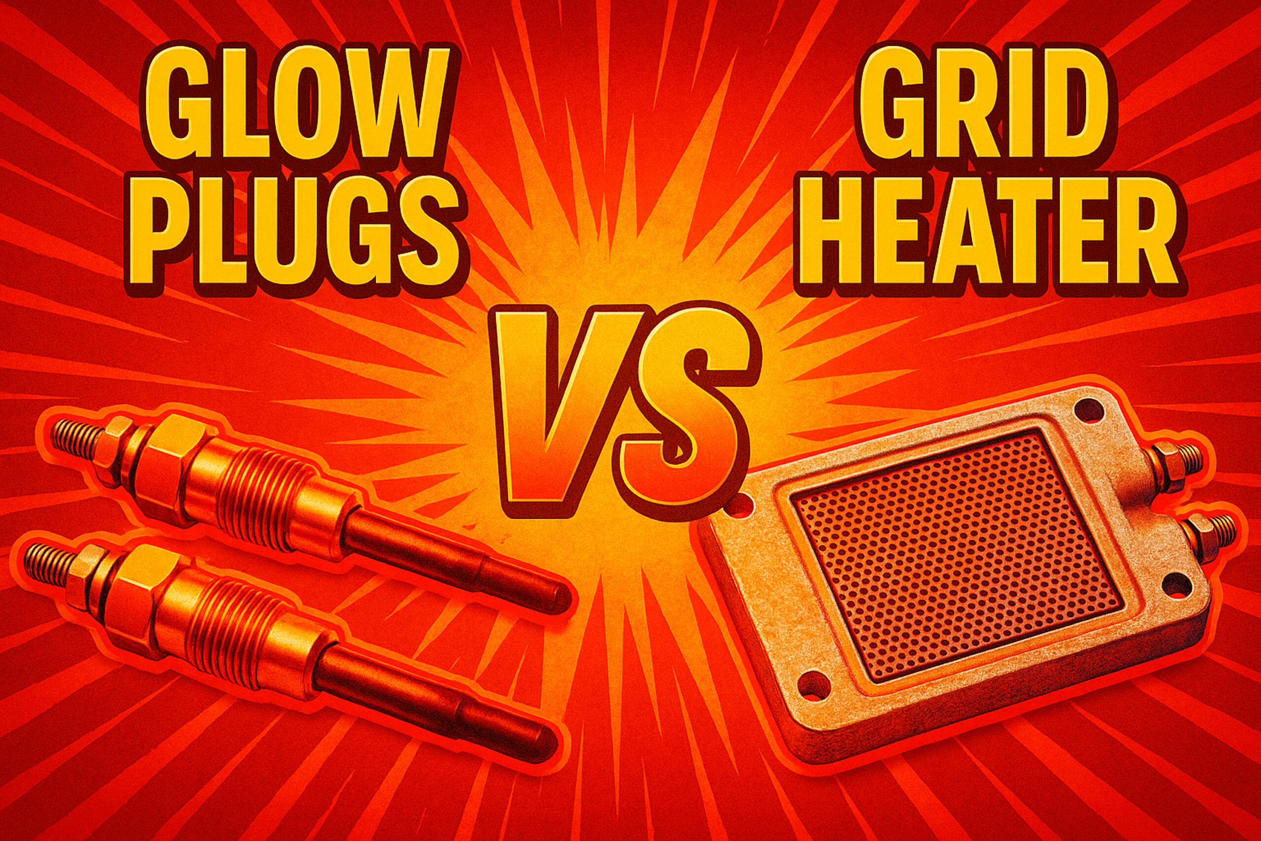 Bring The Heat: Glow Plugs Versus Grid Heaters – Which Is Best?