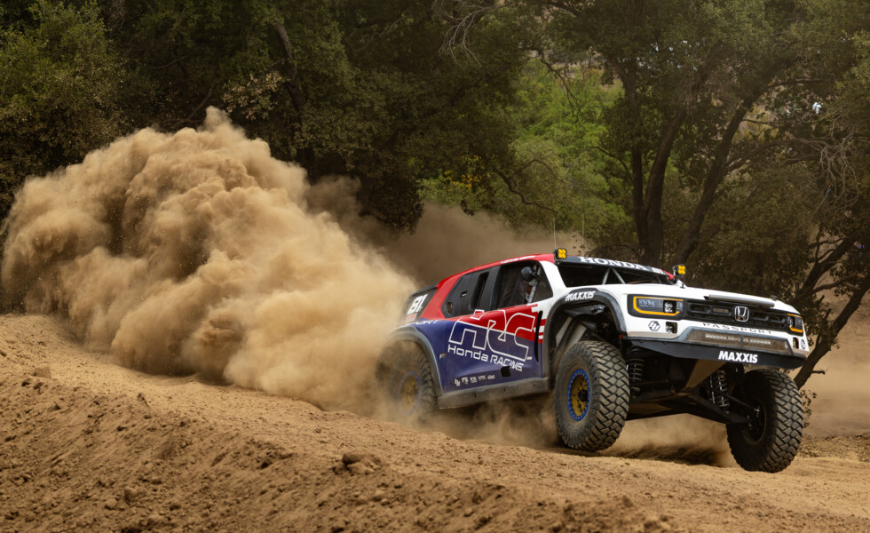 Honda Scores A Podium With The Passport Trophy Truck At The Baja 500
