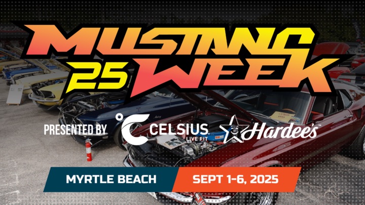 Get Ready For More Mustang Week 2025 Action In Myrtle Beach