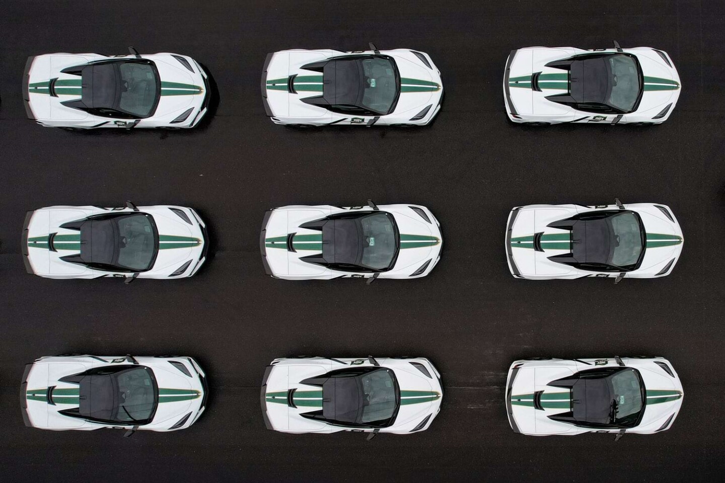 Indy 500 Corvettes