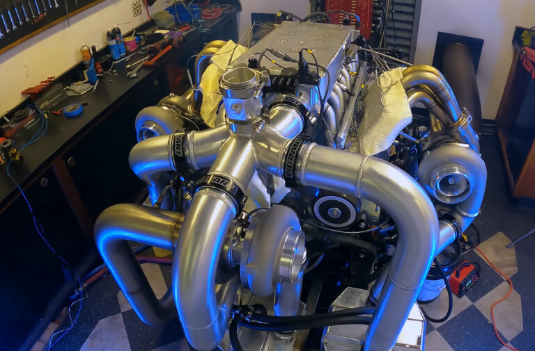 Rob Dahm's Wild 12-Rotor Engine Makes N/A Pulls On The Dyno