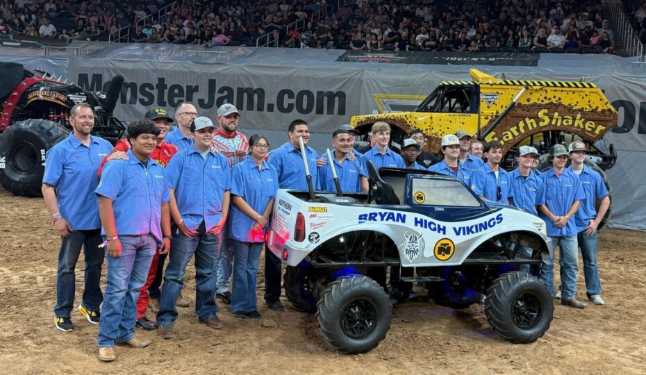 Texas High Schoolers Build 1/3-Scale Monster Jam Truck From Scratch