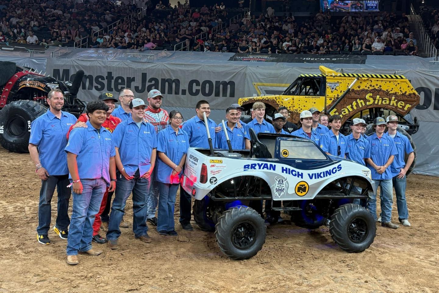 Texas High Schoolers Build 1/3-Scale Monster Jam Truck From Scratch