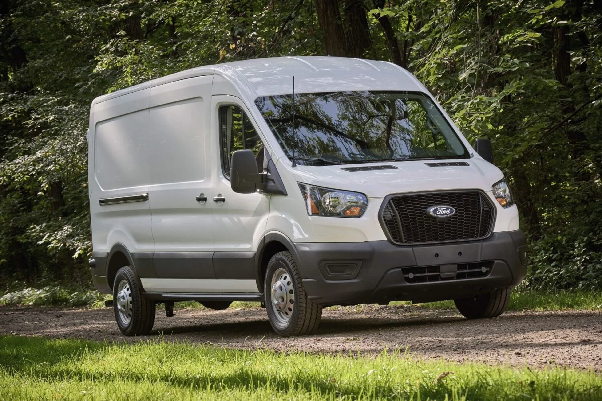 There Was A Power Stroke’d Diesel Ford Transit Van? Yes! There Was!
