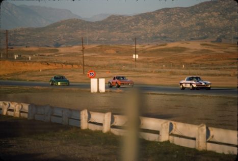 Porsche and 2 Stingrays (Dec 76)