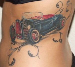 Street Rod Tattoo 3