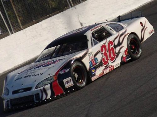 Tim Russell White With Flames Crop