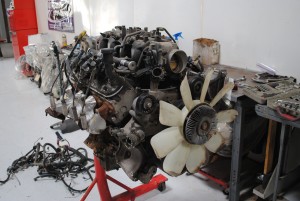 Hardly a beauty queen, the high-mileage 4.8L came as a complete take-out motor from the local wrecking yard for just $350. 