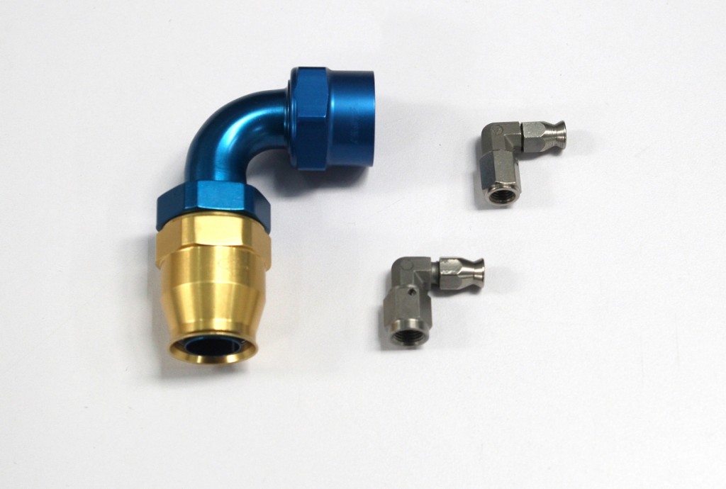 Brown & Miller offers AN fittings from size 2 all the way up to 20. Despite the added complexity involved compared to a simpler crimped fitting, Brown and Miller’s reusable hose ends aren’t any more expensive than their crimped fittings.