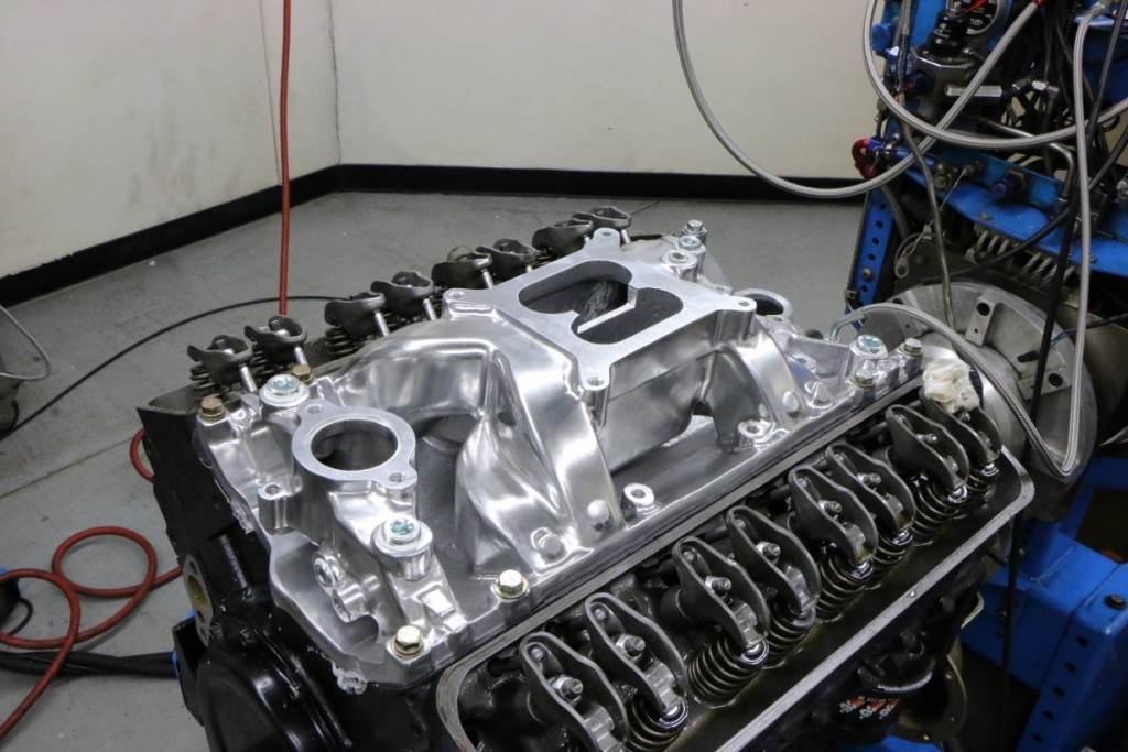 The GM crate motor responded very well to the head, cam, and intake upgrade, as the power output jumped from 263 hp and 348 lb-ft of torque to 353 hp and 391 lb-ft of torque.