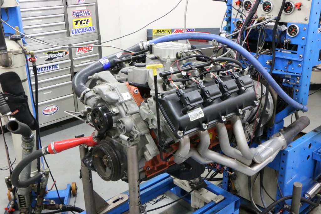 Our Hemi test mule began life as a 5.7L Mopar crate motor. Unseen are the ported 5.7L heads and COMP Cams beehive spring upgrade.