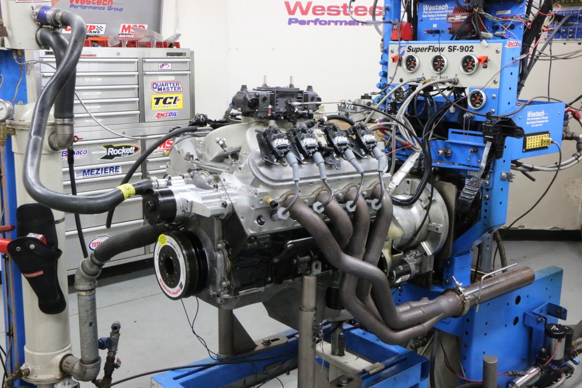 By contrast, our old-school 383 stroker thumped out 529 hp at 6,400 rpm and 491 lb-ft of torque at 5,000 rpm. Who wouldn’t want an extra 190 hp and nearly 140 lb-ft of torque?