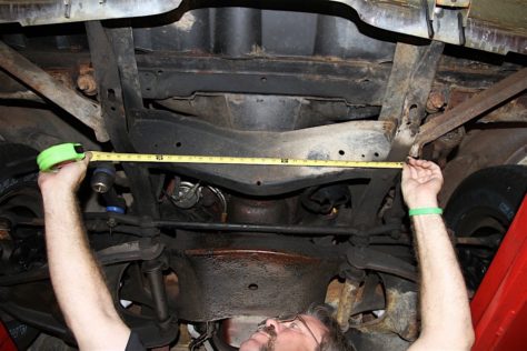 2 - verifying the chassis dimensions
